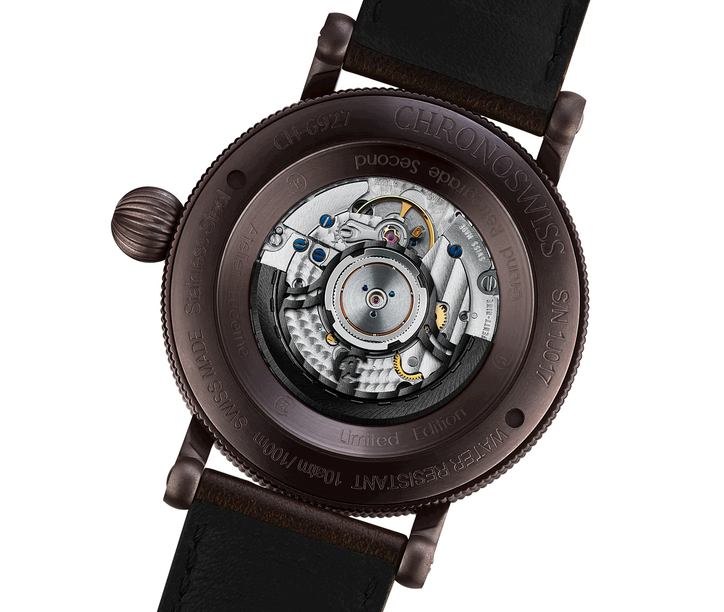 Chronoswiss Watch Open Gear ReSec Chocolate Limited Edition - Image 5