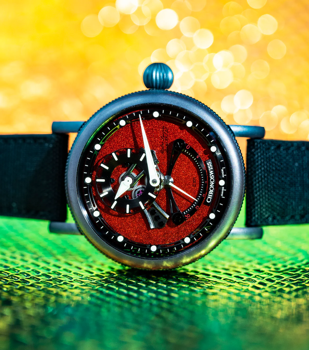 Chronoswiss Watch Open Gear ReSec Chocolate Limited Edition - Image 6