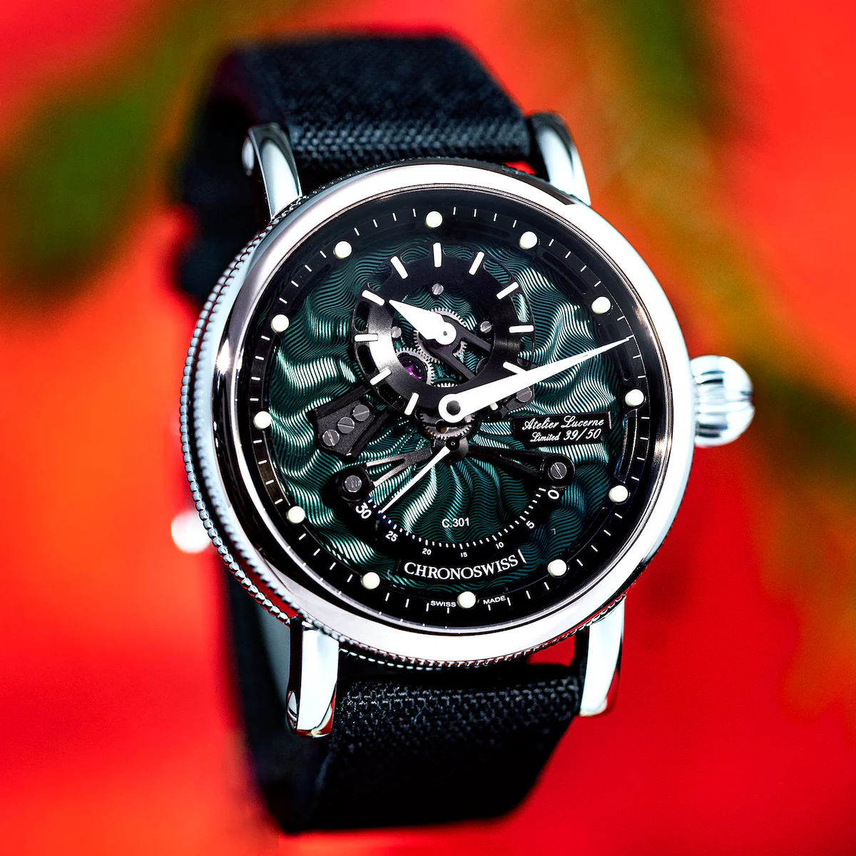 Chronoswiss Watch Open Gear ReSec Jungle Limited Edition - Image 5