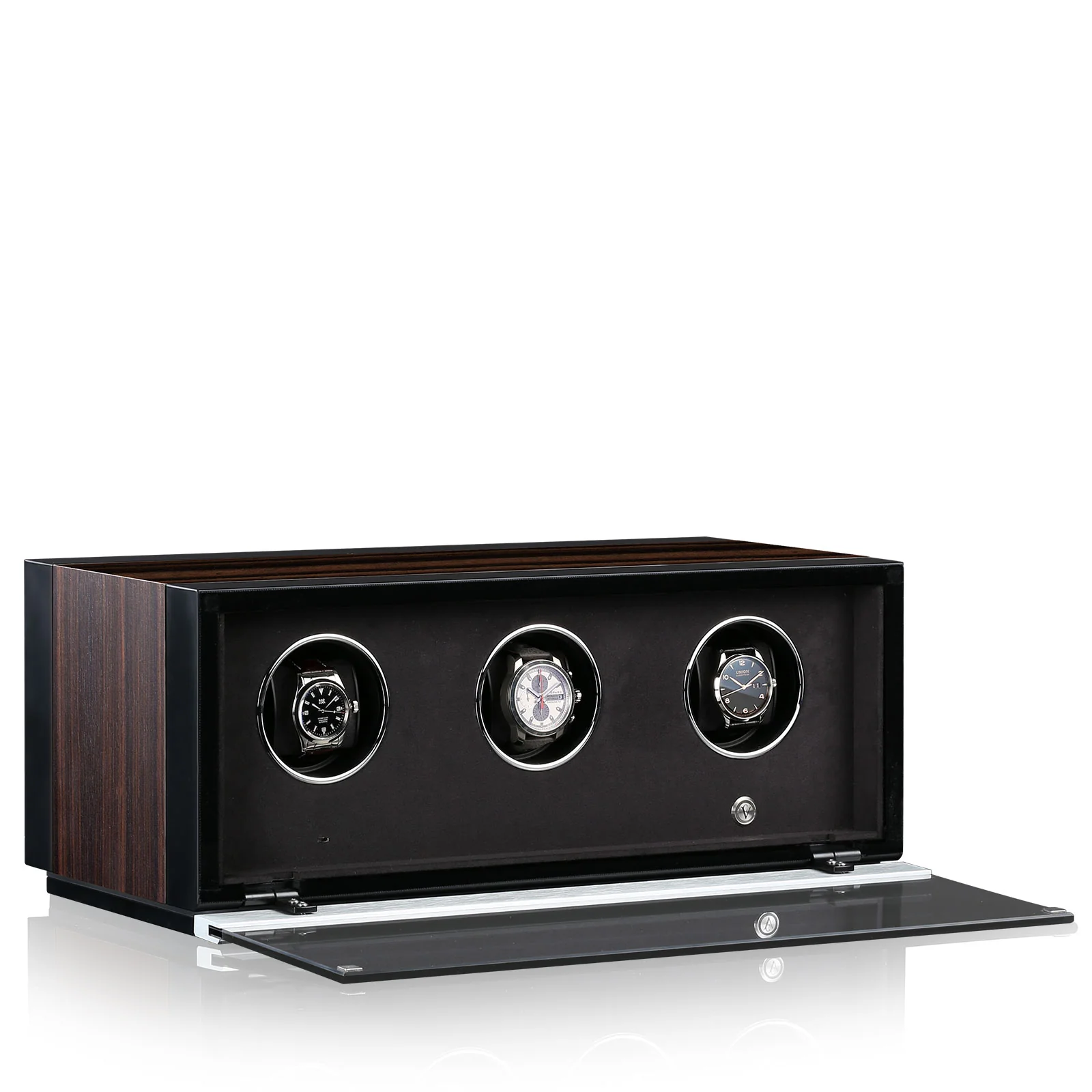 Chronovision Watch Winder Ambiance III Ebony Silk Black Silk - Image 2