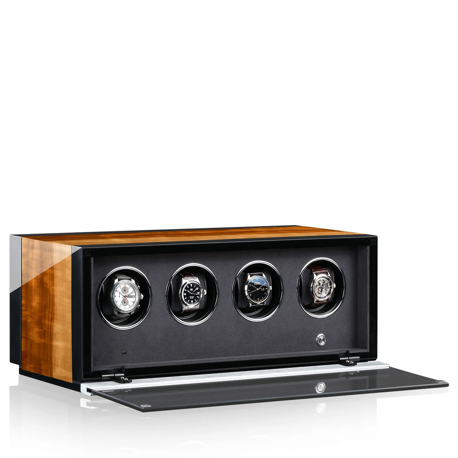 Chronovision Watch Winder Ambiance IV Aurosso High Gloss Black High Gloss - Image 2