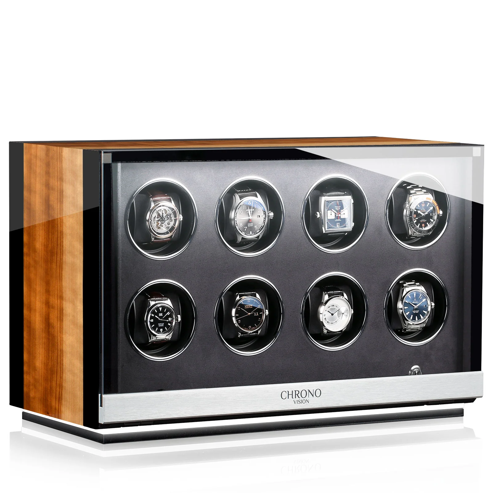 Chronovision Watch Winder Ambiance VI Aurosso High Gloss Schwarz High Gloss - Image 2