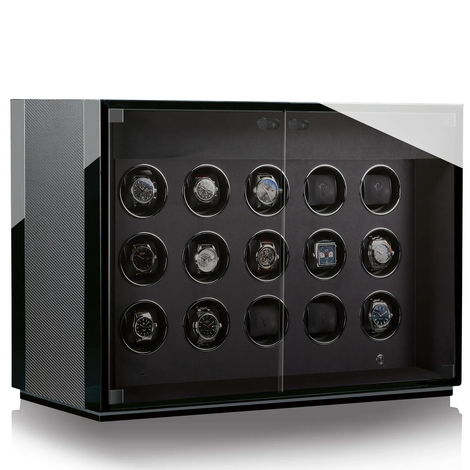 Chronovision Watch Winder Ambiance XV Carbon Black High Gloss - Image 3