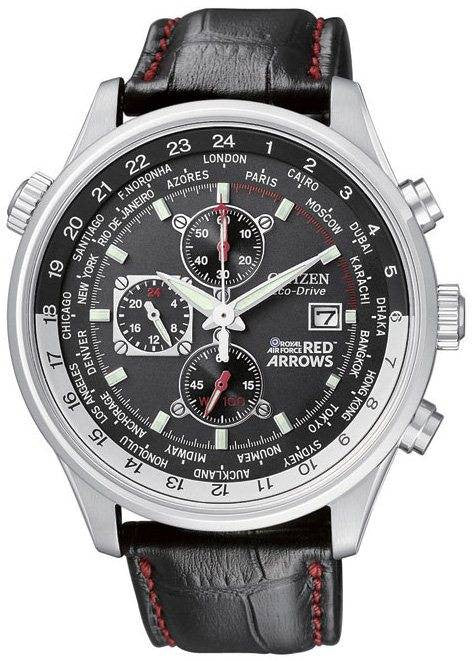 Citizen Red Arrows Chronograph World Time Eco Drive Watch - Image 2