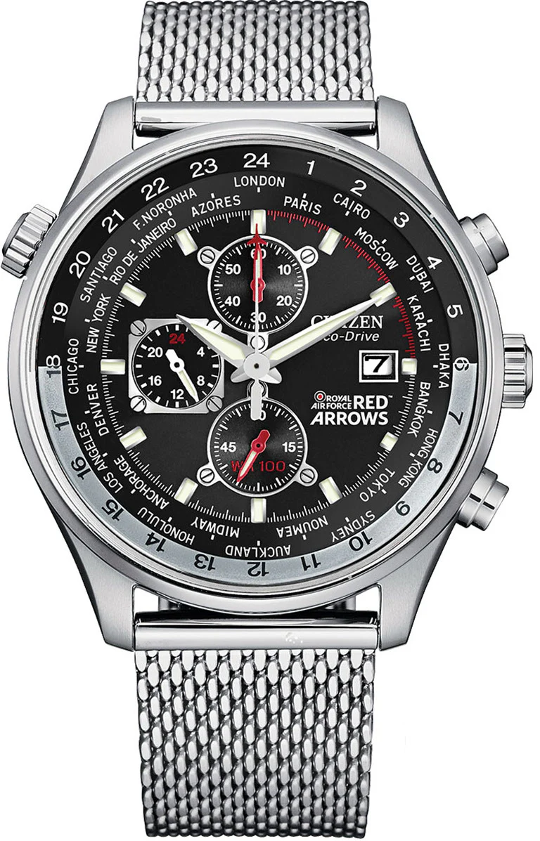 Citizen Red Arrows Chronograph Eco Drive Mens Watch