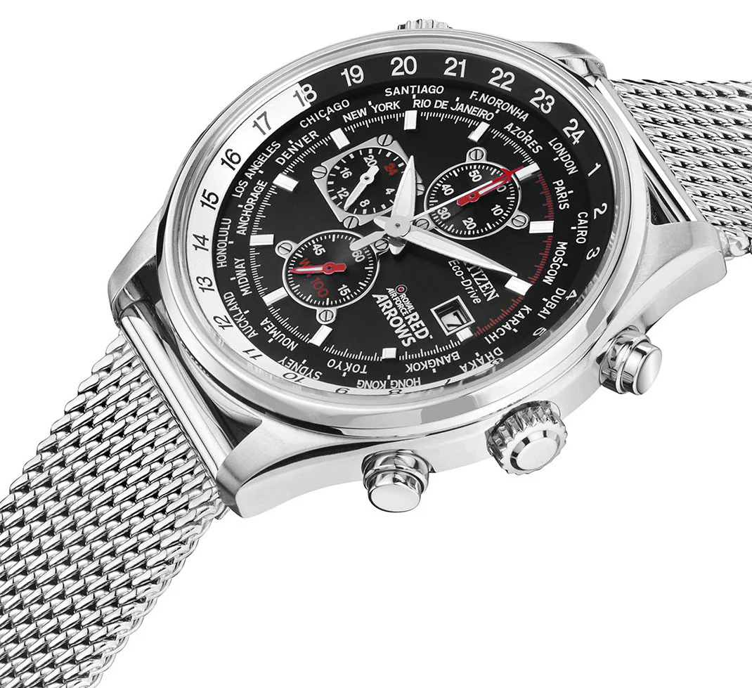 Citizen Red Arrows Chronograph Eco Drive Mens Watch - Image 3
