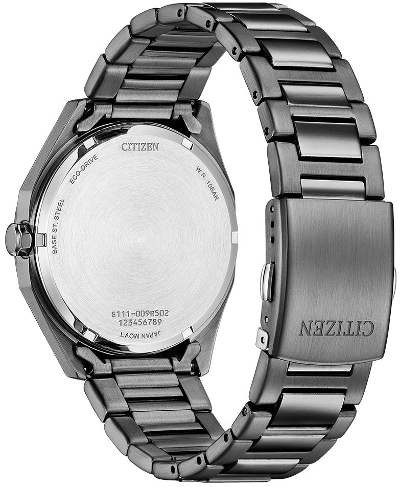 Citizen Eco Drive Sport Gunmetal Grey PVD Watch - Image 3