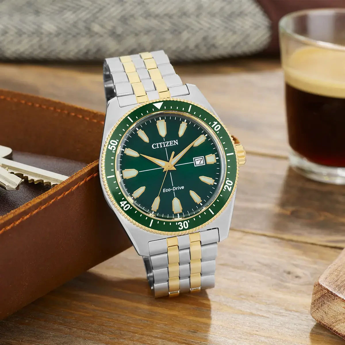 Citizen Mens Sport Eco-Drive Watch - Image 4