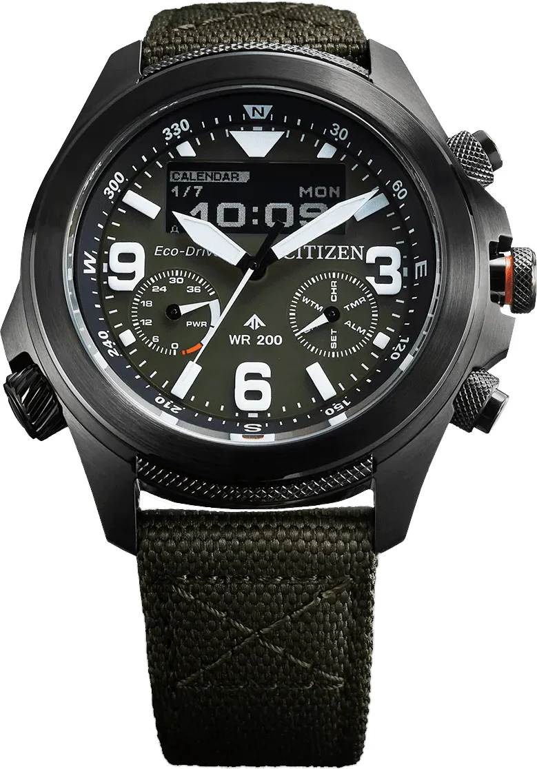 Citizen Promaster Eco Drive Combination Watch - Image 3