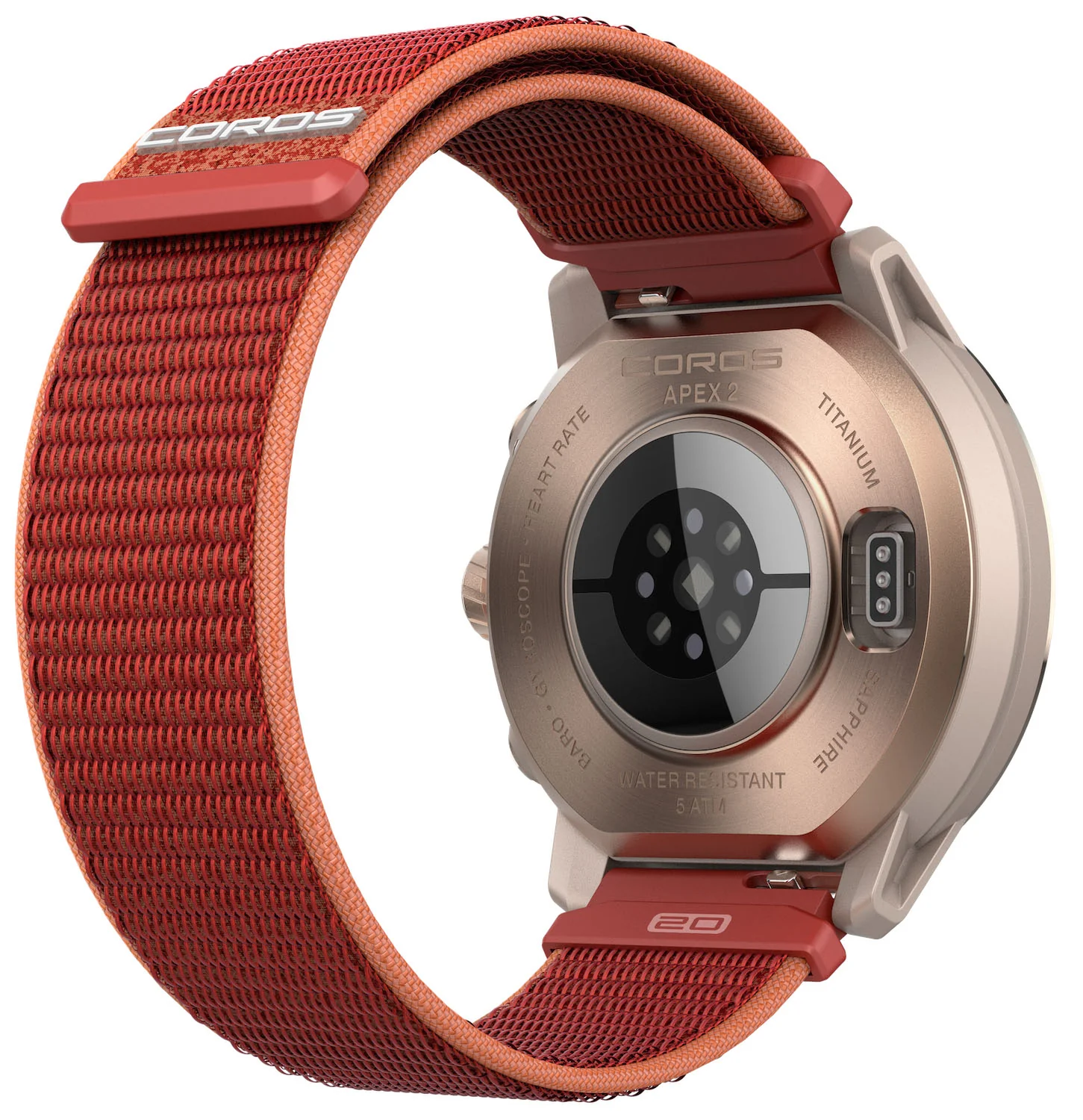 Coros Watch Apex 2 Premium Multisport Coral - Image 5