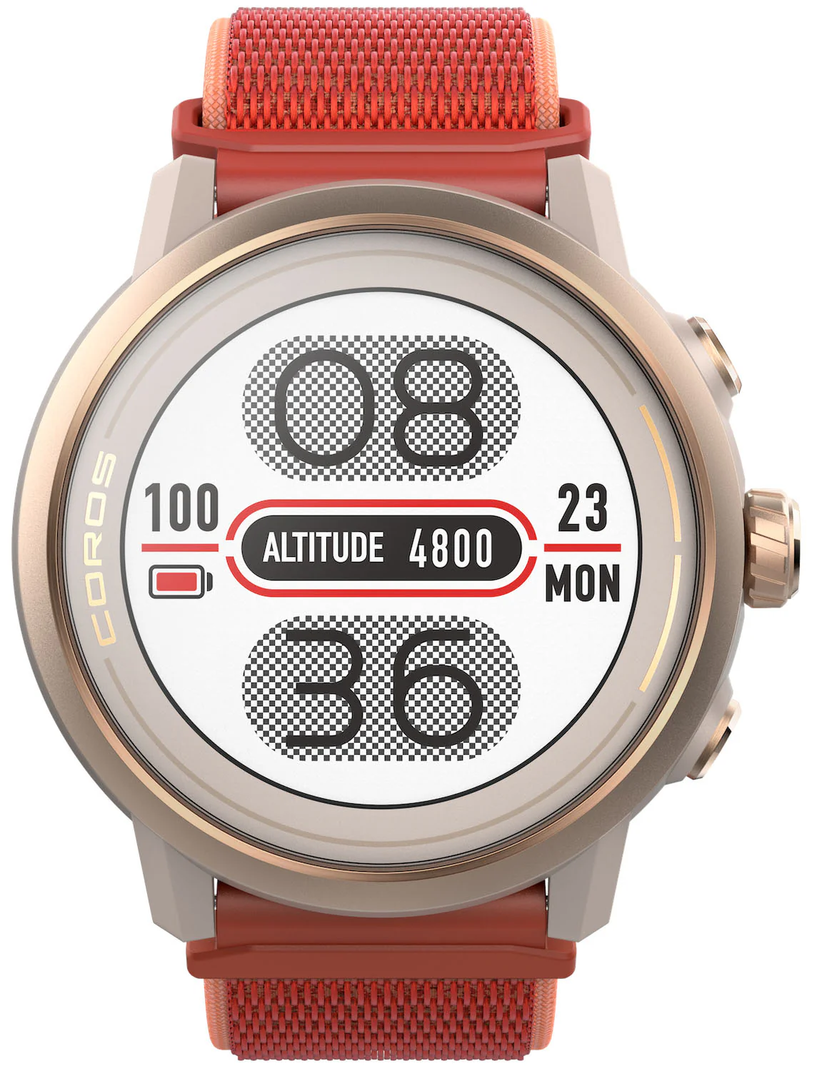 Coros Watch Apex 2 Premium Multisport Coral - Image 6
