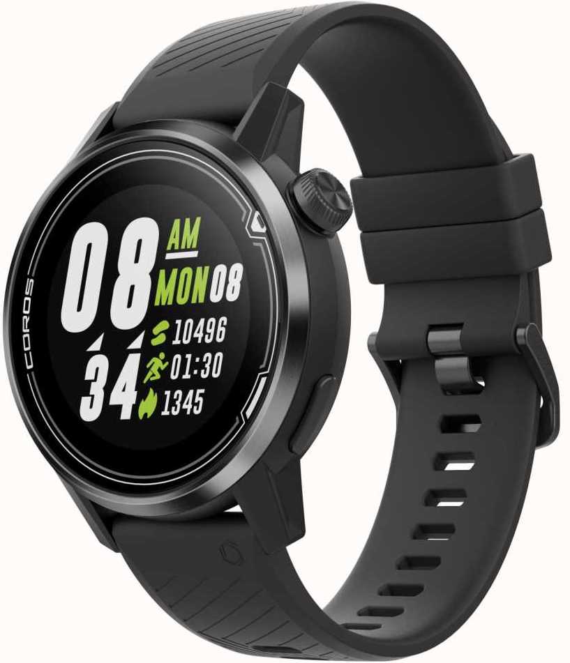 Coros Watch Apex Premium Multisport GPS Black Grey - Image 4