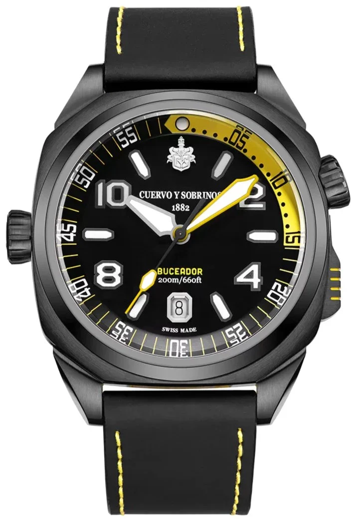 Cuervo y Sobrinos Buceador Caribe Watch