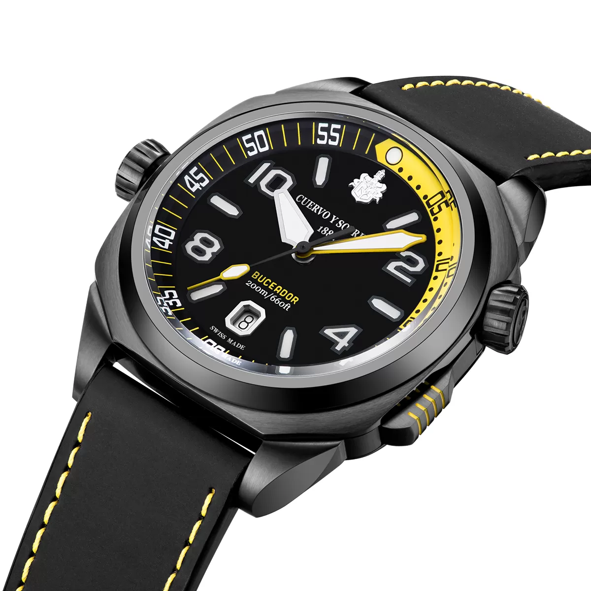 Cuervo y Sobrinos Buceador Caribe Watch - Image 5