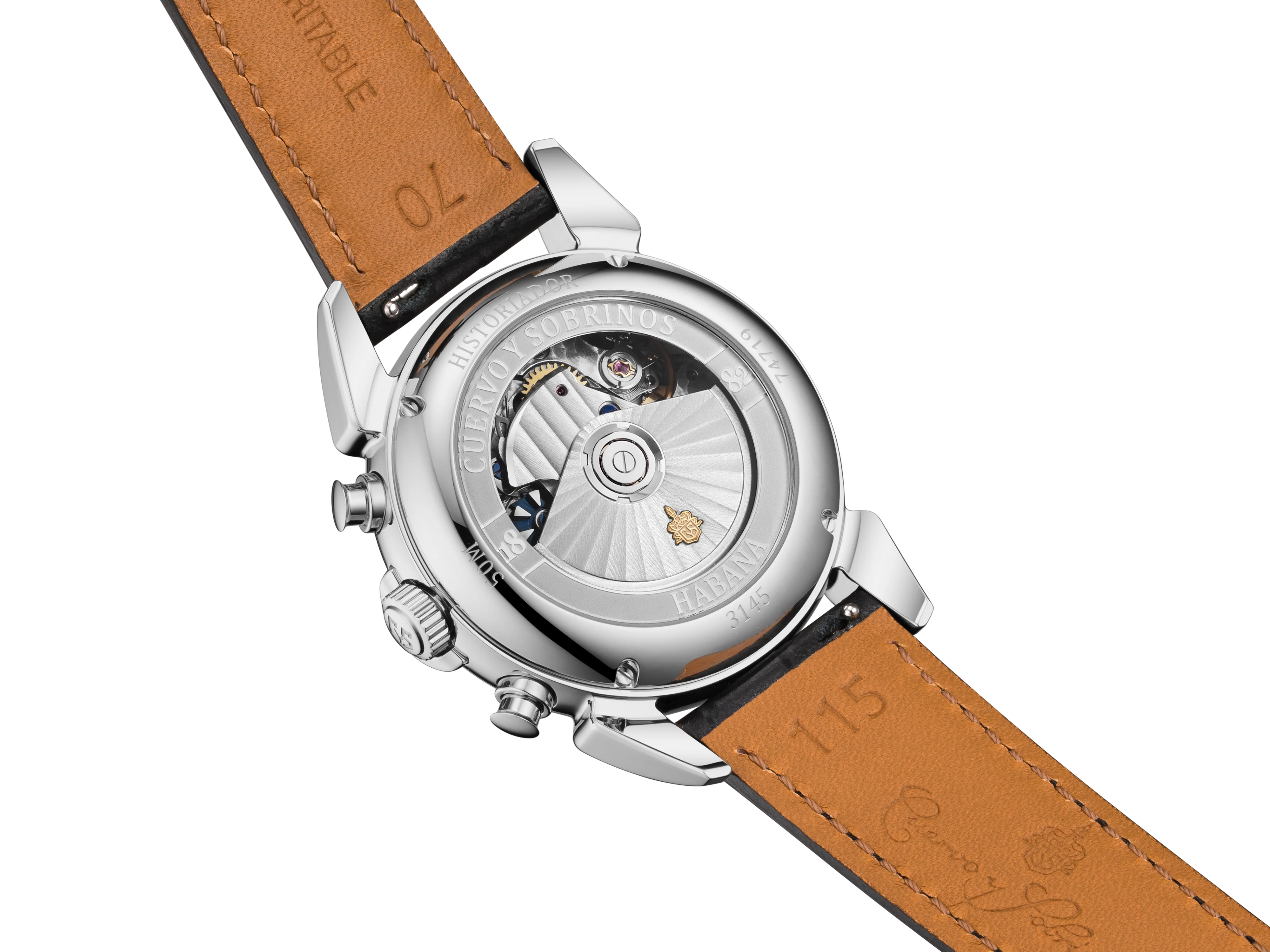 Cuervo y Sobrinos Chronograph Heritage Watch - Image 3
