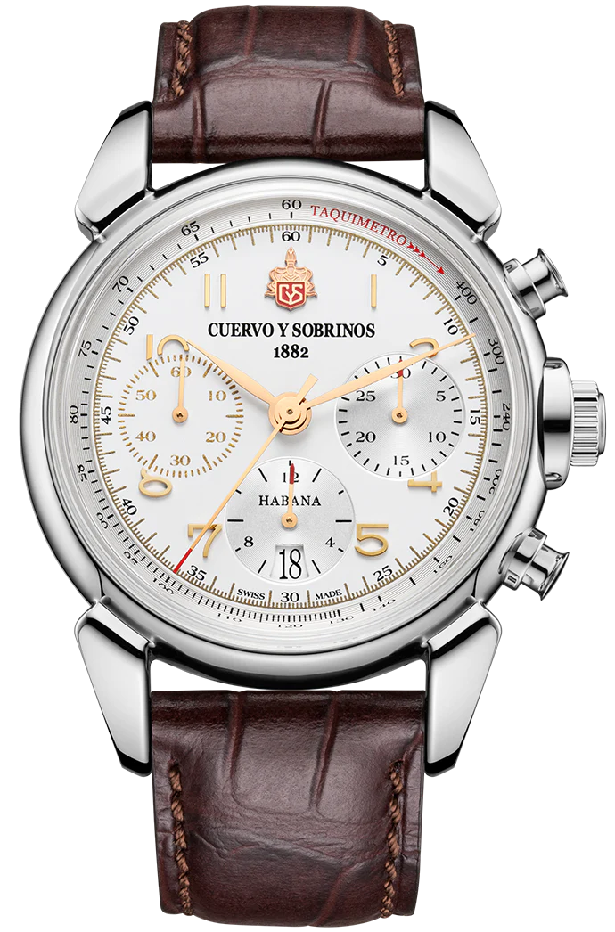 Cuervo y Sobrinos Chronograph Heritage Limited Edition Watch