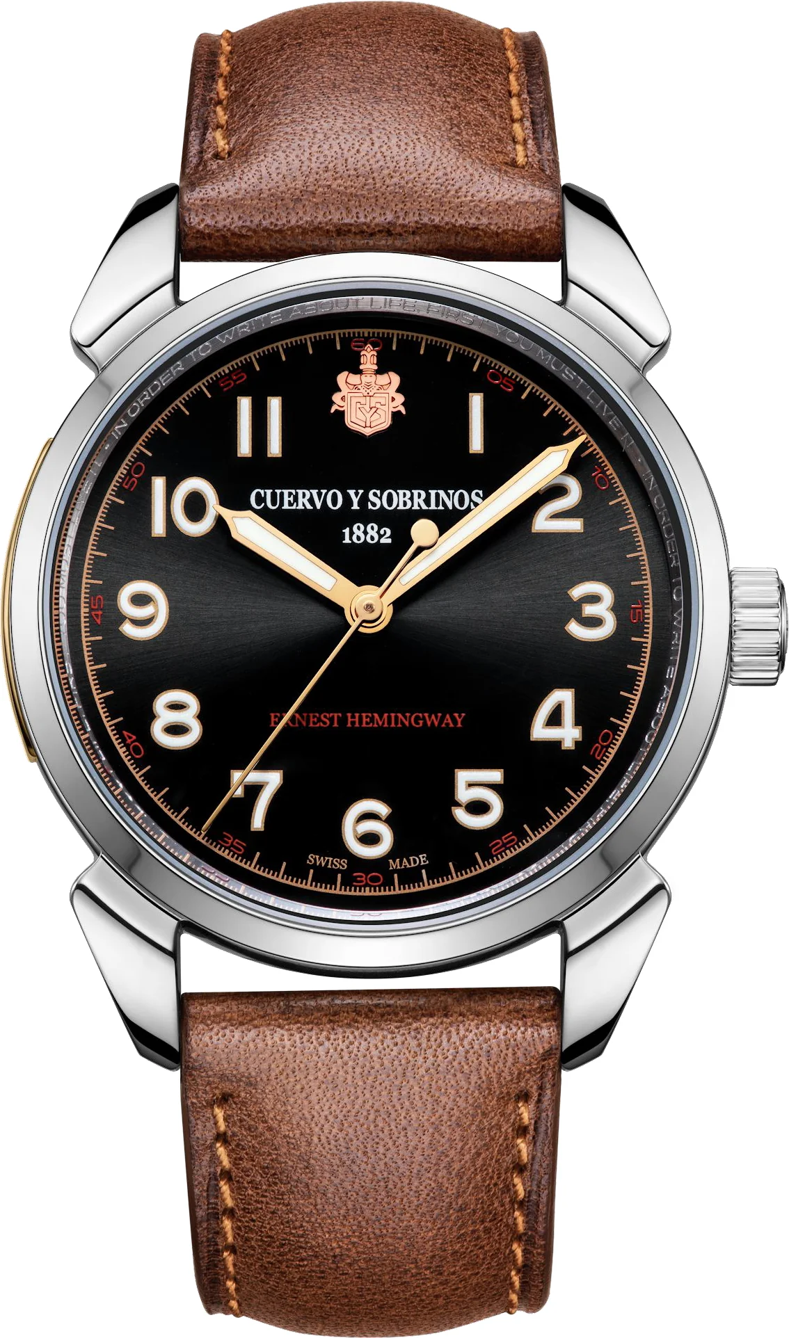Cuervo y Sobrinos Watch Historiador Hemingway Set - Image 3