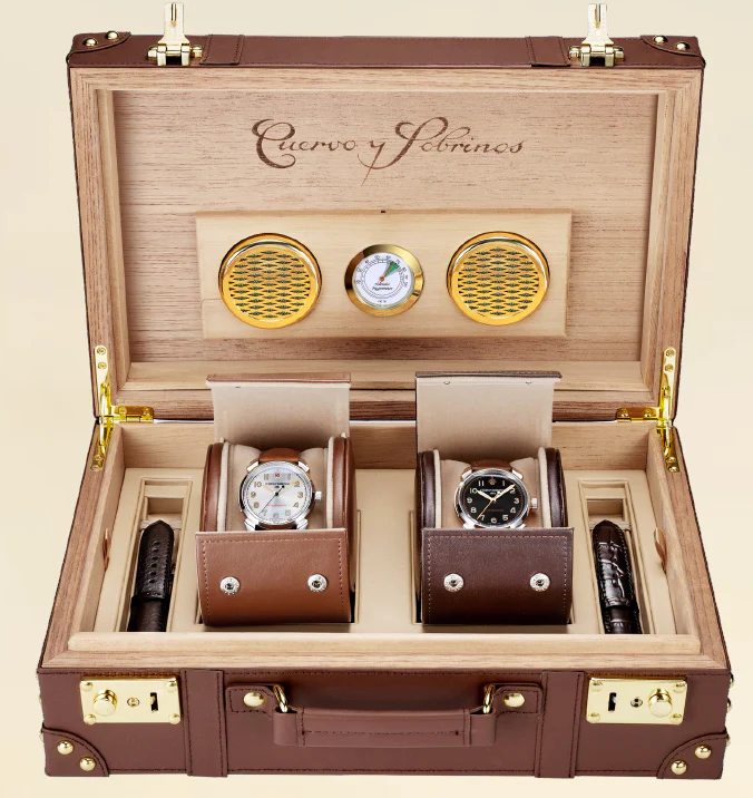 Cuervo y Sobrinos Watch Historiador Hemingway Set - Image 4