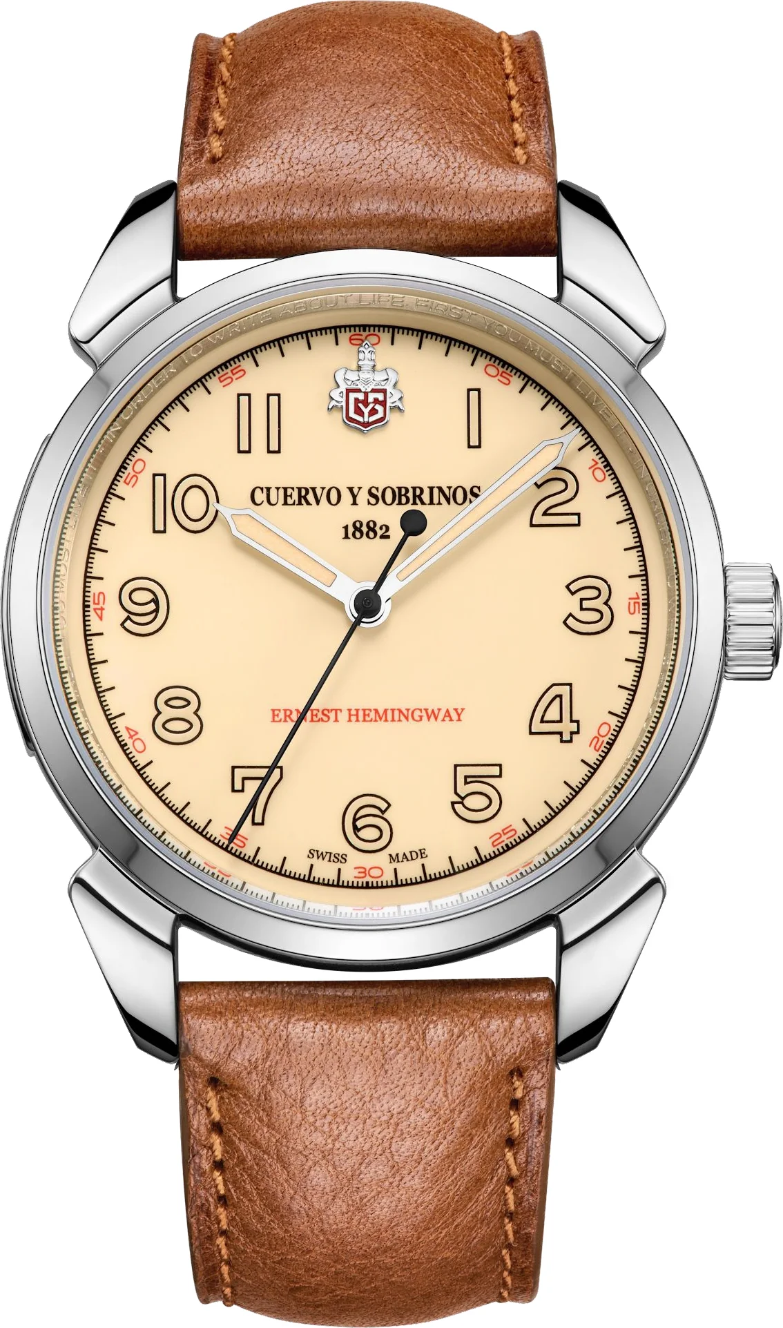 Cuervo y Sobrinos Watch Historiador Hemingway Limited Edition D