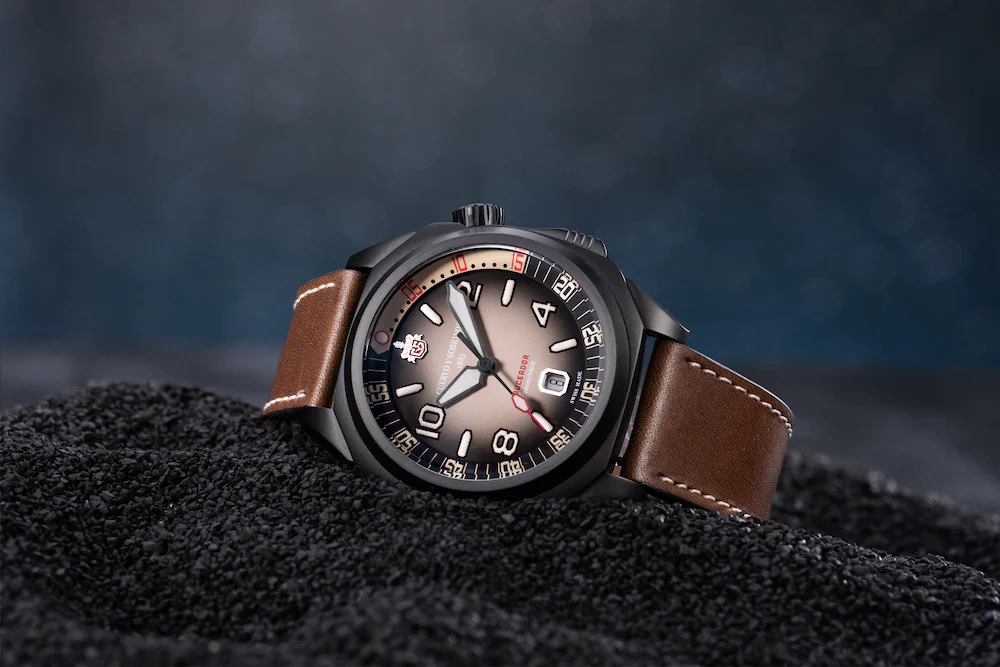 Cuervo y Sobrinos Buceador Caribe Divers Black Coral Watch - Image 8