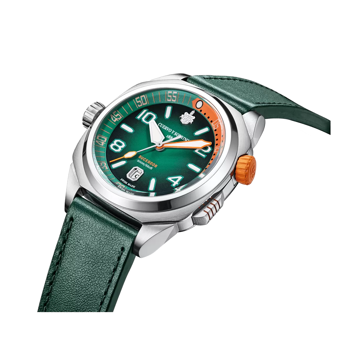 Cuervo y Sobrinos Watch Buceador Caribe Pipin Limited Edition - Image 3