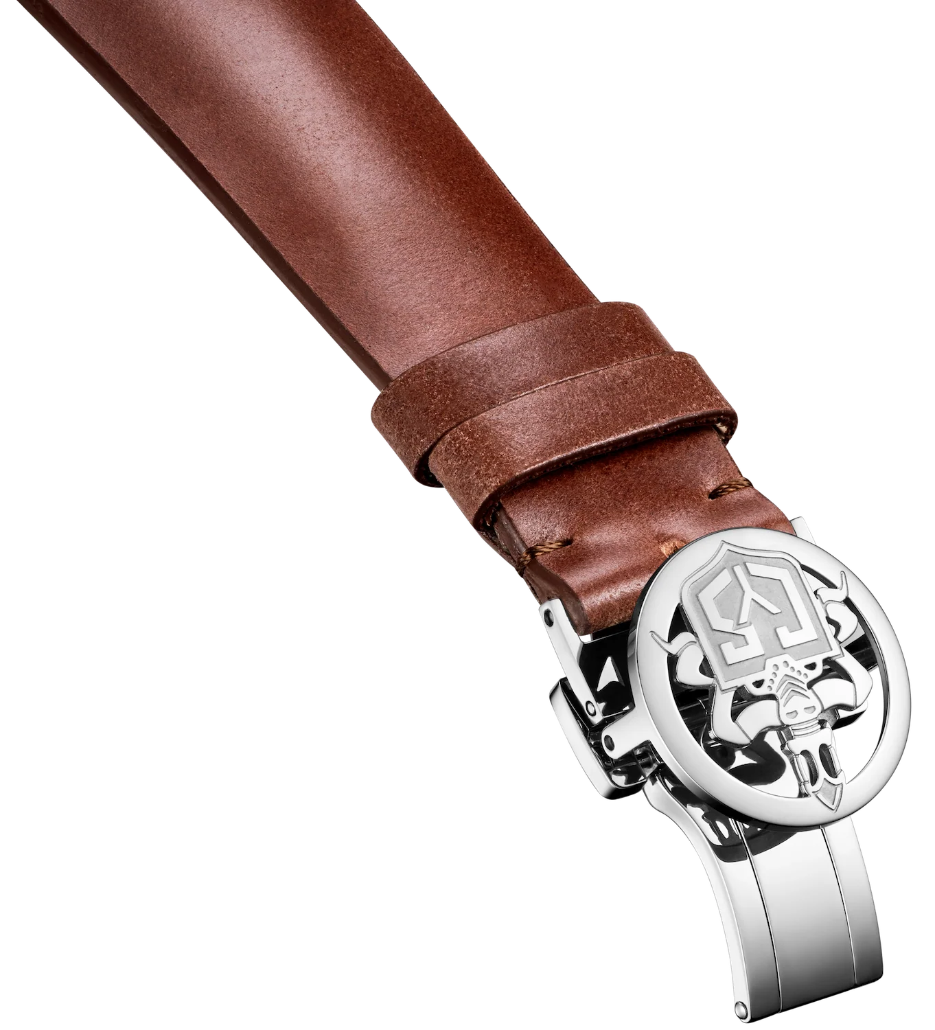 Cuervo y Sobrinos Historiador Asturias Brown Watch - Image 5
