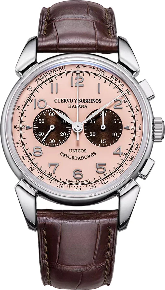 Cuervo y Sobrinos Watch Historiador Cronografo 1946 Limited Edition