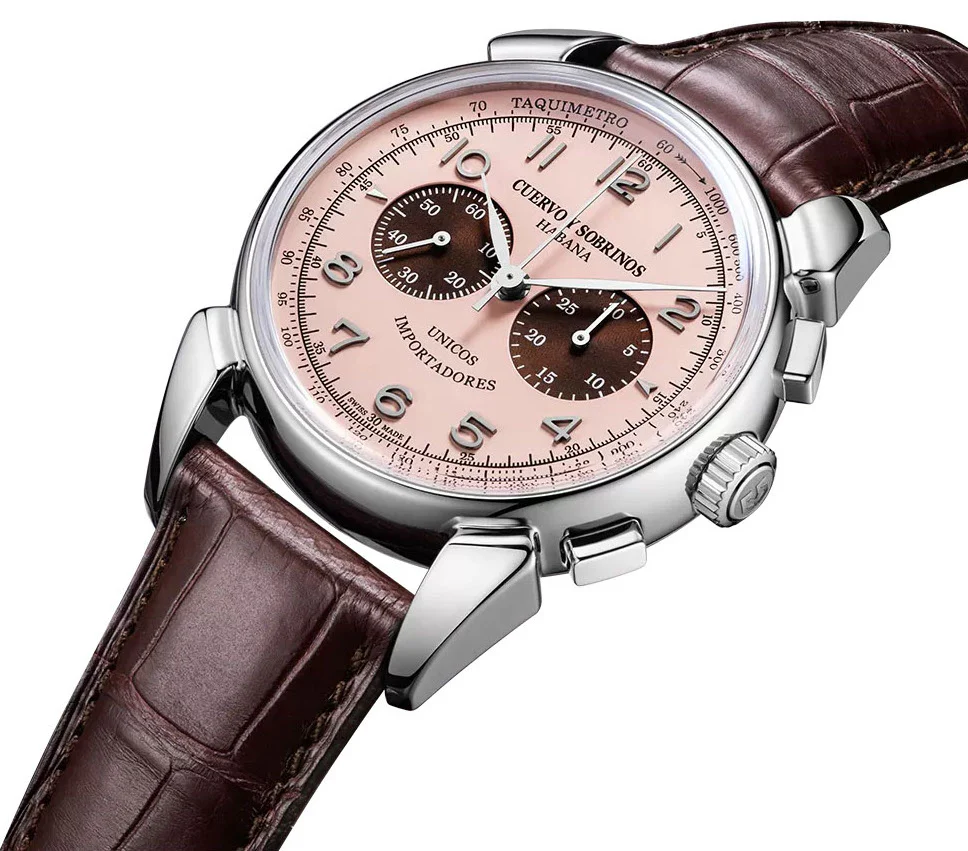 Cuervo y Sobrinos Watch Historiador Cronografo 1946 Limited Edition - Image 3