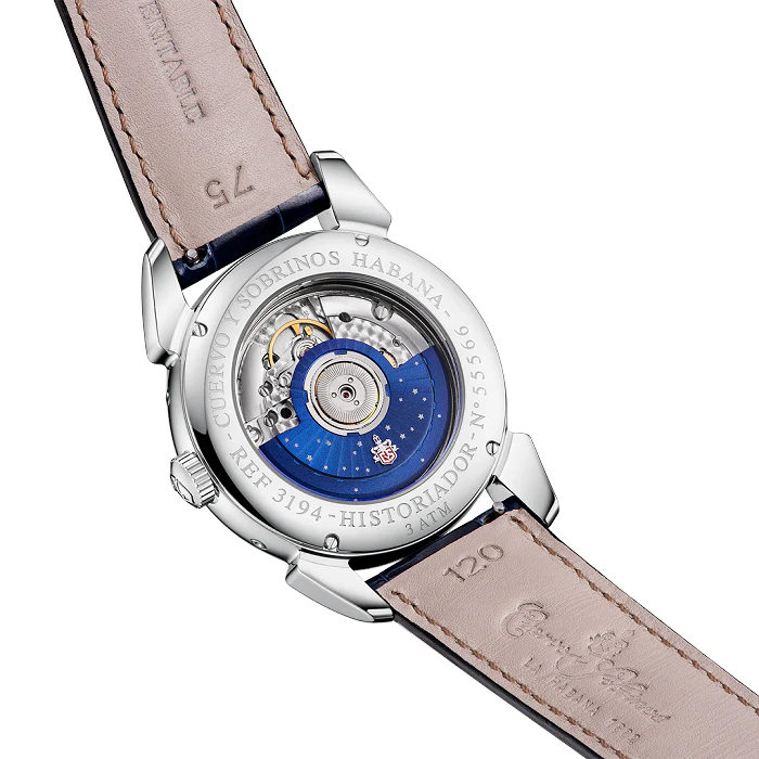 Cuervo y Sobrinos Watch Historiador Doble Luna - Image 3