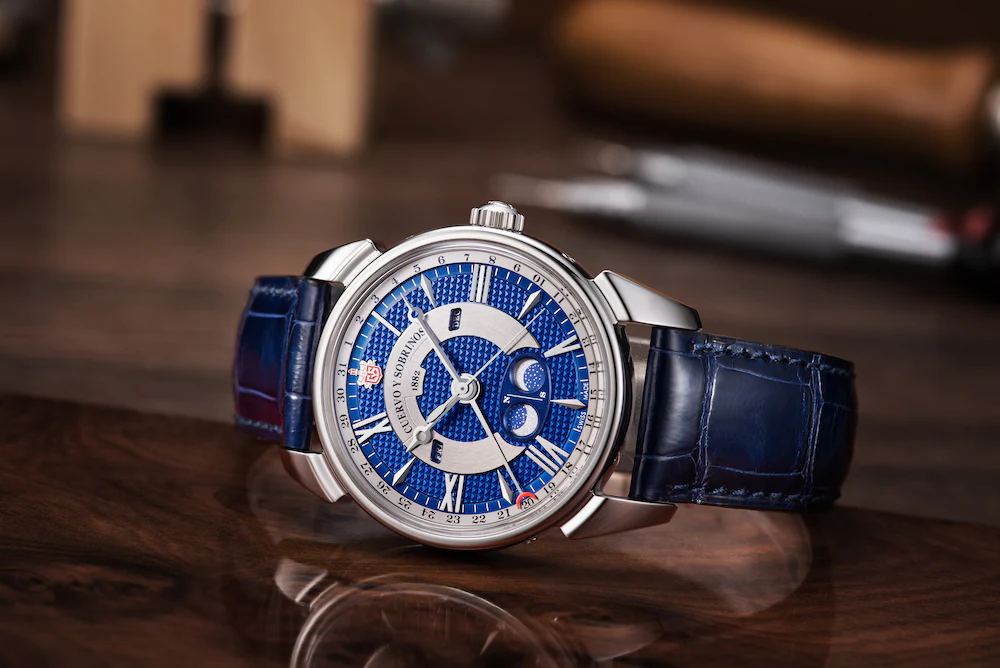 Cuervo y Sobrinos Watch Historiador Doble Luna - Image 6
