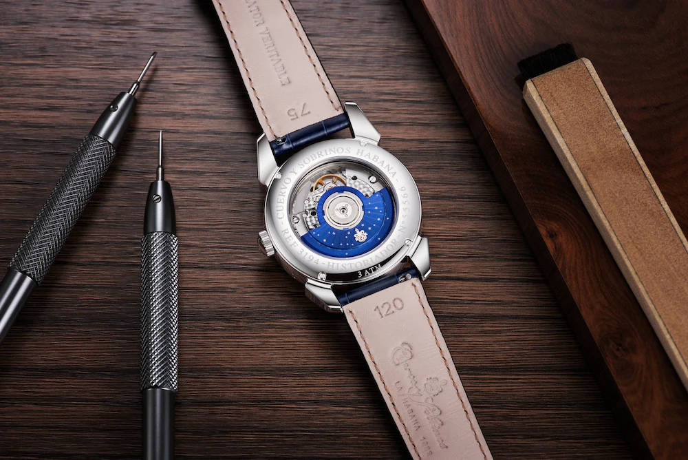 Cuervo y Sobrinos Watch Historiador Doble Luna - Image 9