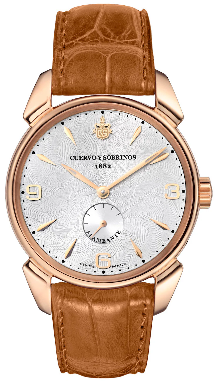 Cuervo y Sobrinos Watch Historiador Flameante D