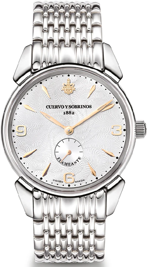 Cuervo y Sobrinos Historiador Flameante Watch