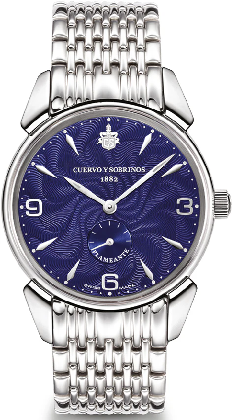 Cuervo y Sobrinos Watch Historiador Flameante D