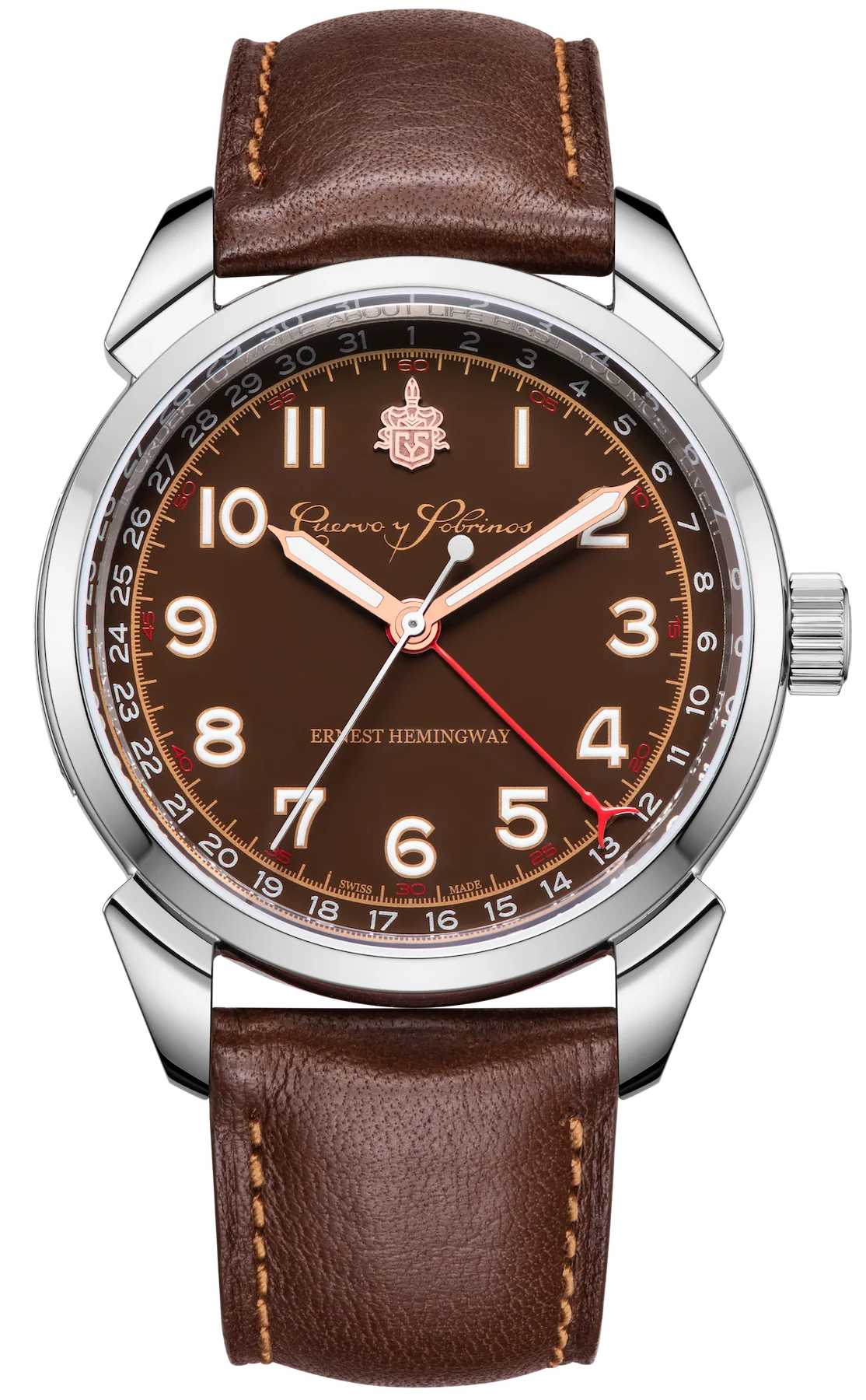 Cuervo y Sobrinos Historiador Hemingway Iconico Limited Edition Watch