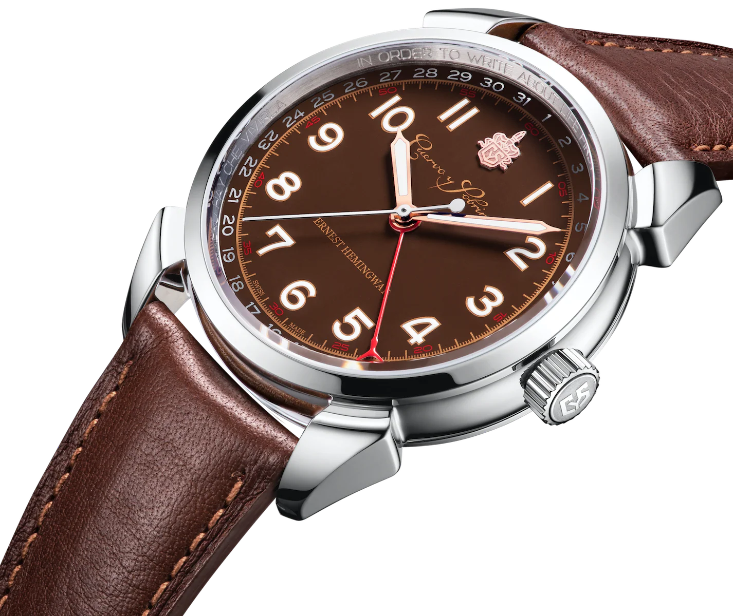 Cuervo y Sobrinos Historiador Hemingway Iconico Limited Edition Watch - Image 3
