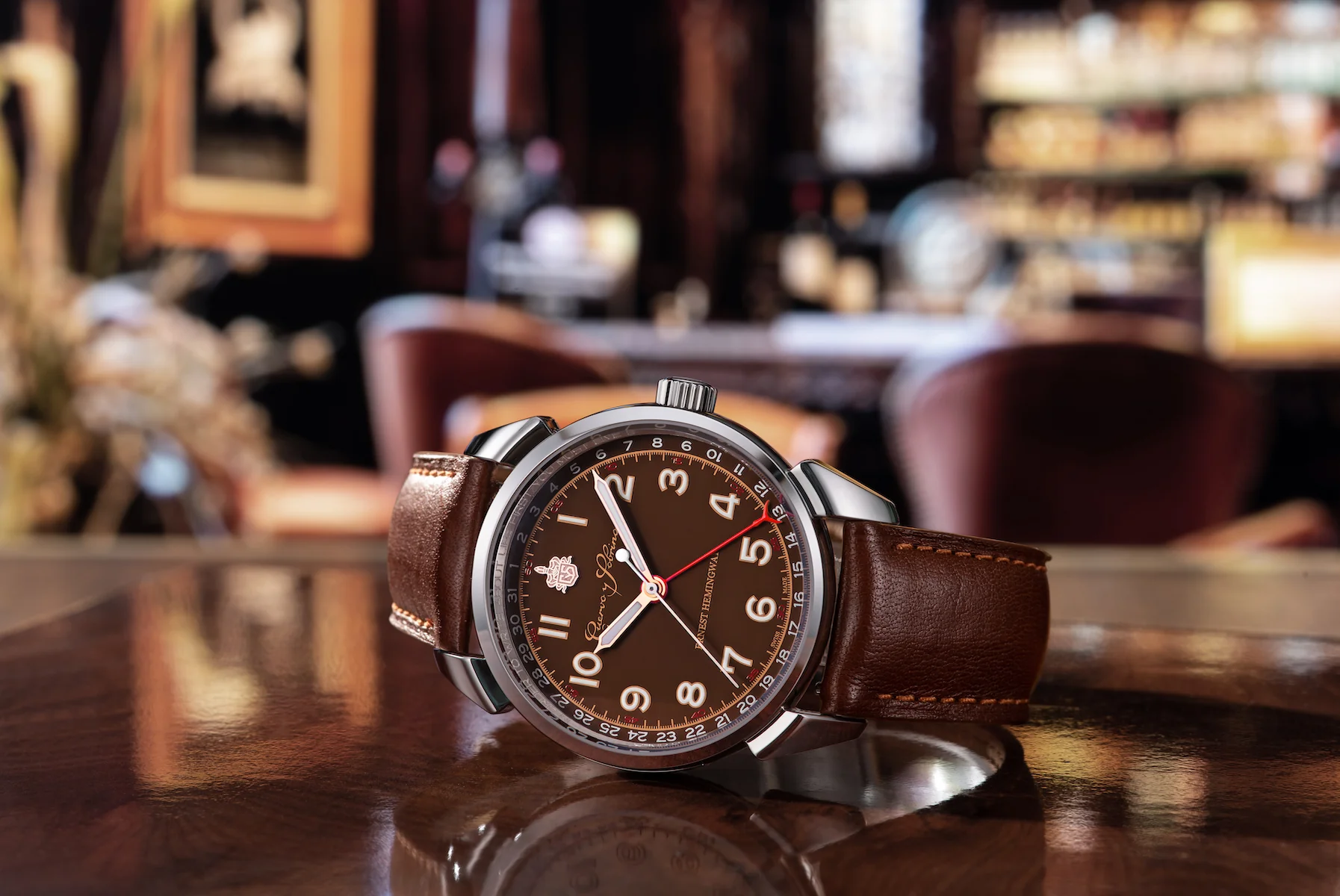 Cuervo y Sobrinos Historiador Hemingway Iconico Limited Edition Watch - Image 6