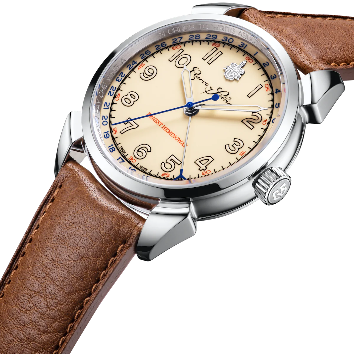 Cuervo y Sobrinos Historiador Hemingway Iconico Limited Edition Watch - Image 2