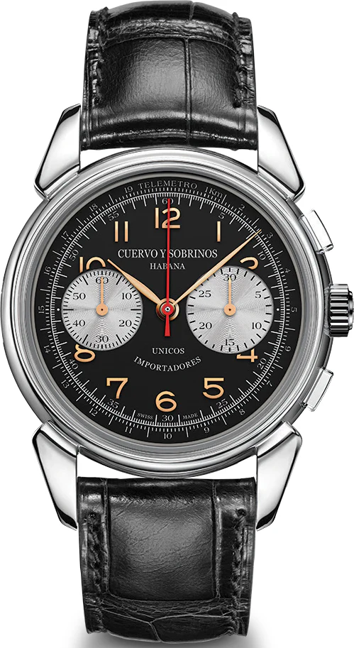 Cuervo y Sobrinos Watch Historiador Landeron Limited Edition