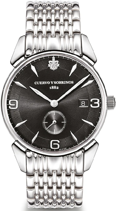 Cuervo y Sobrinos Watch Historiador Pequenos Segundos