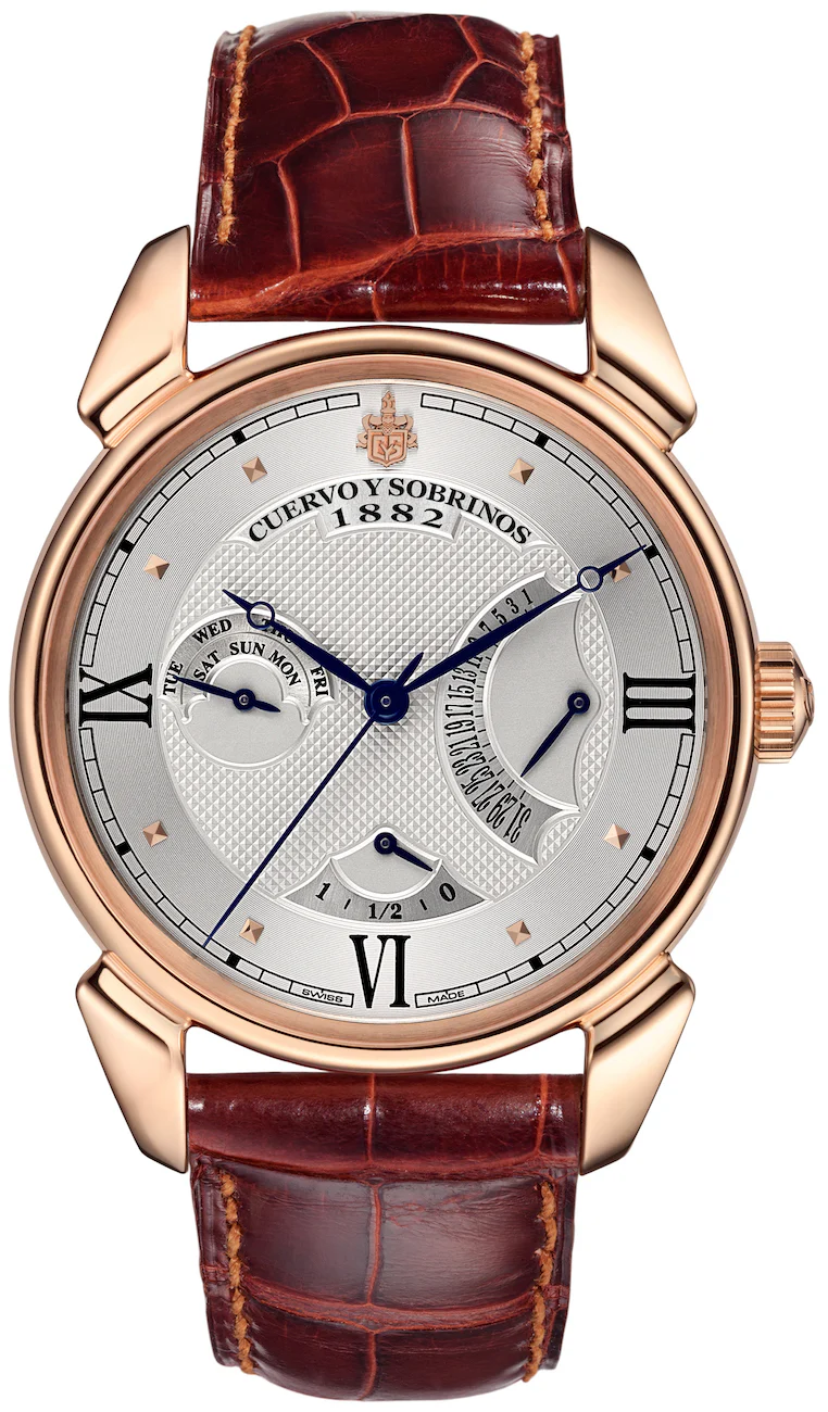 Cuervo y Sobrinos Watch Historiador Retrogrado