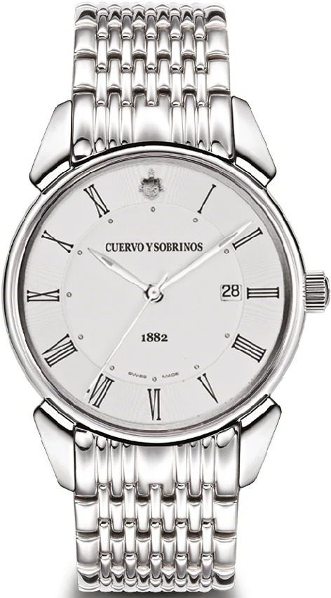 Cuervo y Sobrinos Watch Historiador Segundos Centrales