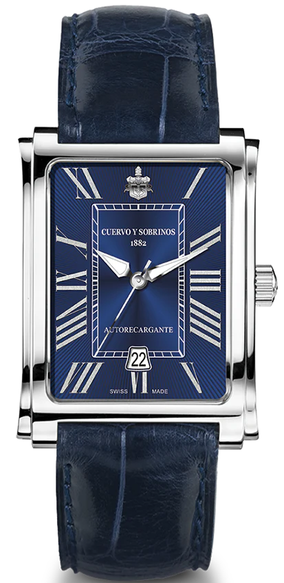 Cuervo y Sobrinos Prominente Clasico Watch