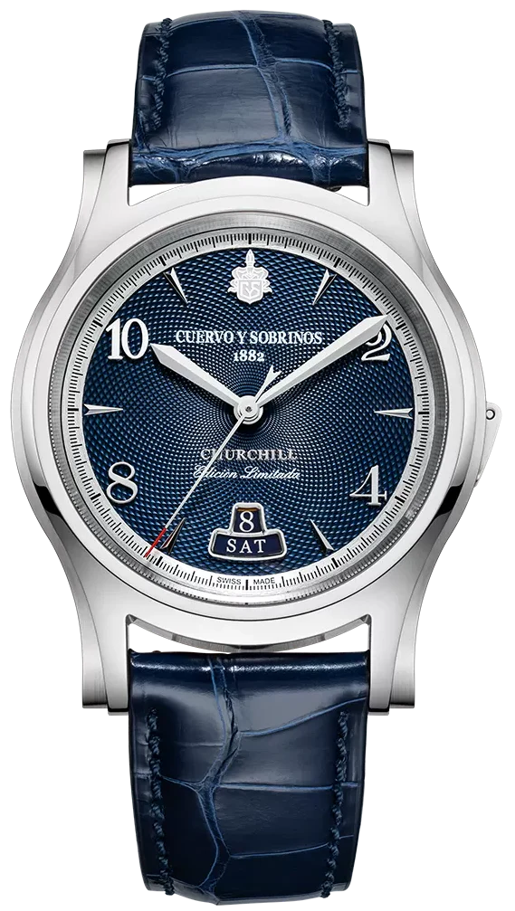 Cuervo y Sobrinos Robusto Churchill Sir Winston Limited Edition Watch - Image 2