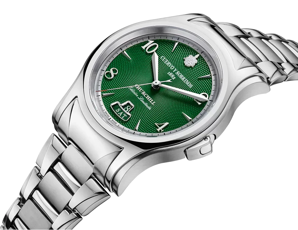Cuervo y Sobrinos Robusto Churchill Sir Winston Limited Edition Watch - Image 3