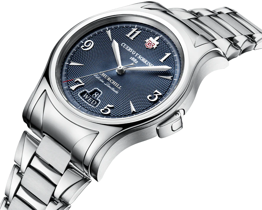 Cuervo y Sobrinos Watch Robusto Churchill Sir Winston Limited Edition Bracelet D - Image 2