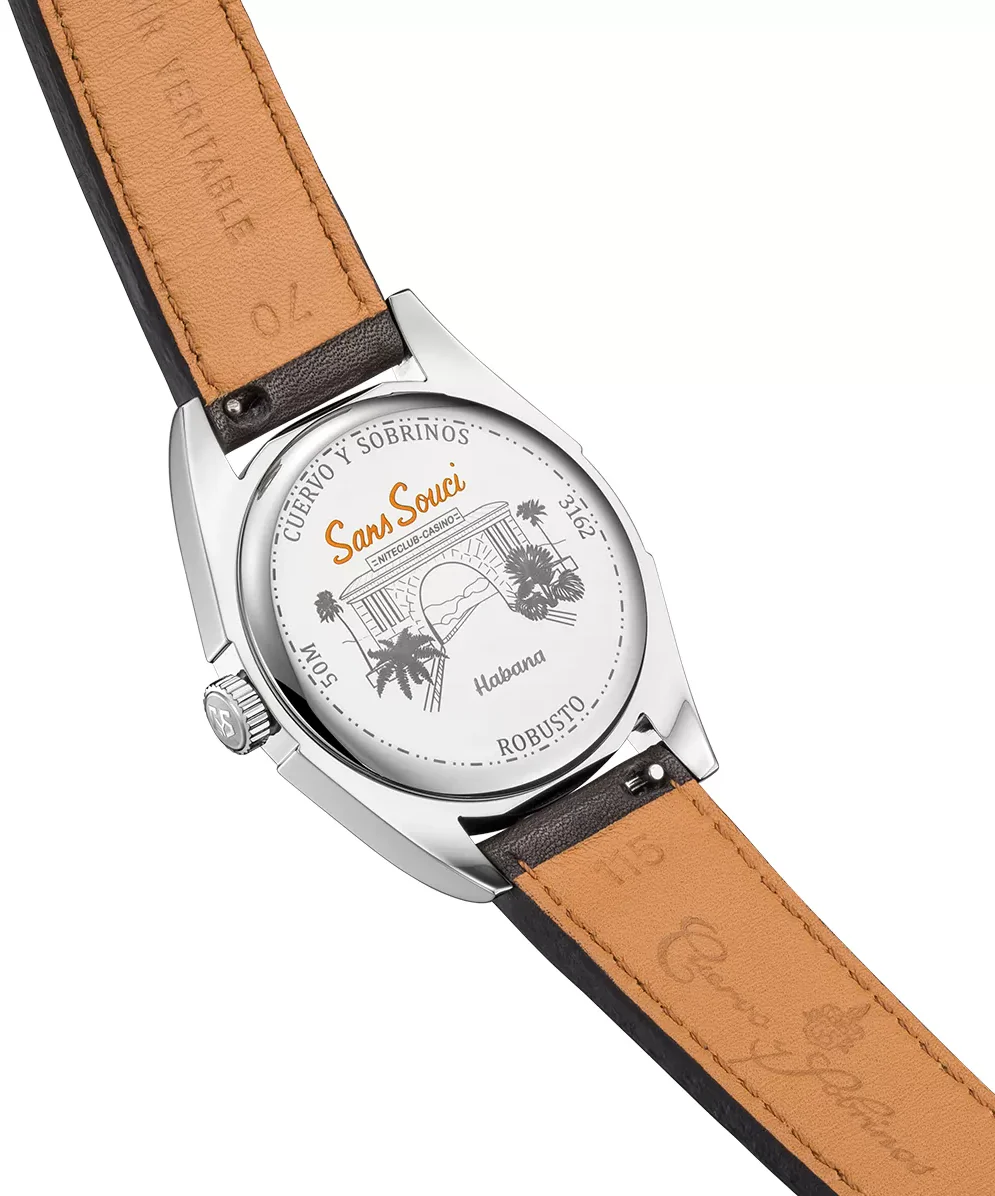 Cuervo y Sobrinos Robusto Sans Souci Blue Watch - Image 3