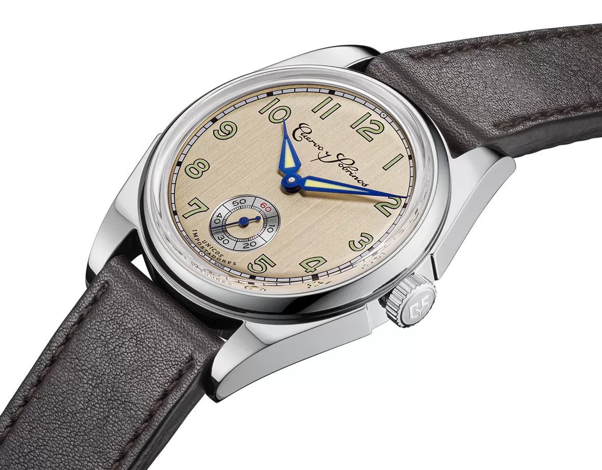 Cuervo y Sobrinos Robusto Sans Souci Champagne Watch - Image 2