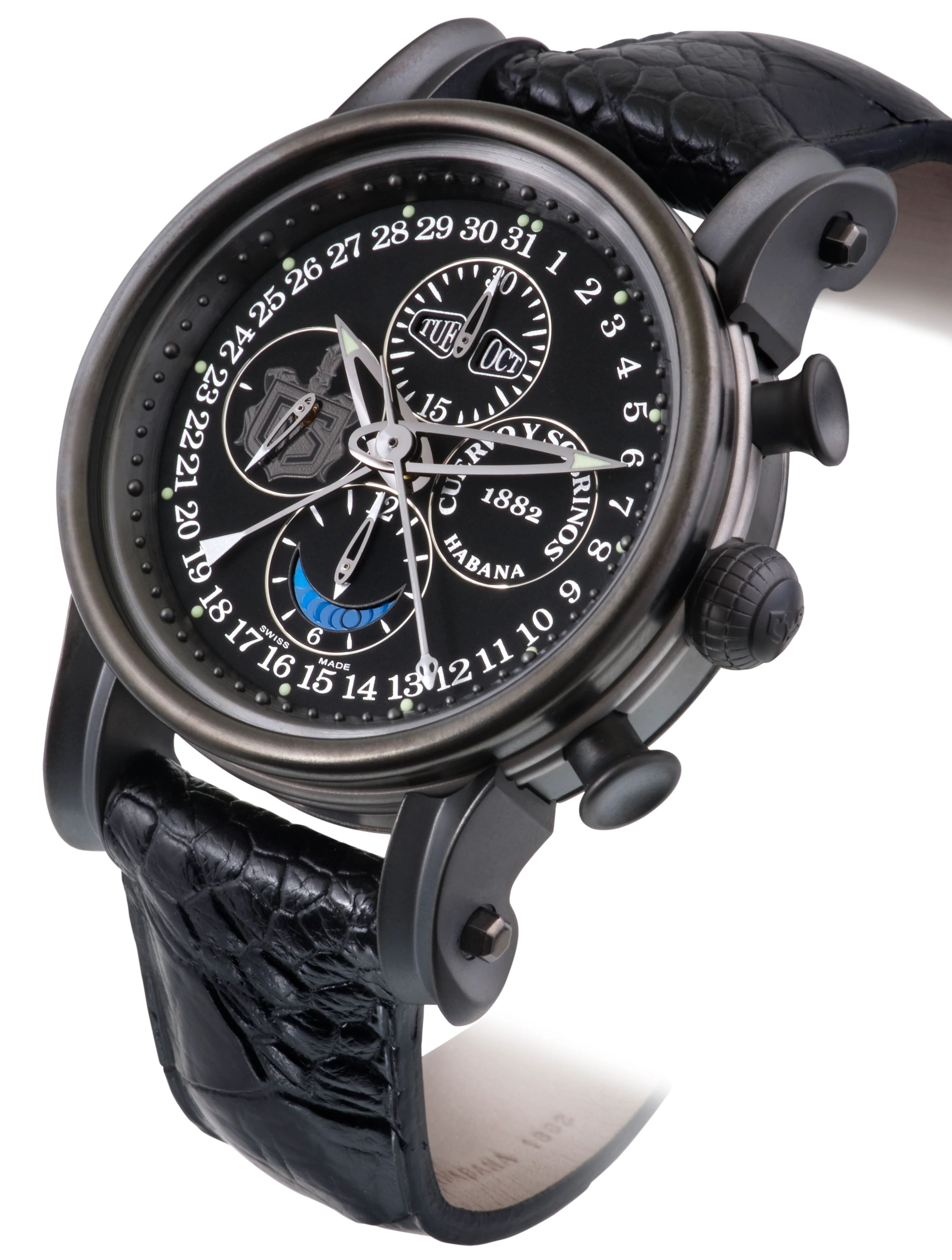 Cuervo y Sobrinos Watch Torpedo Pirata Black Beard Limited Edition - Image 2