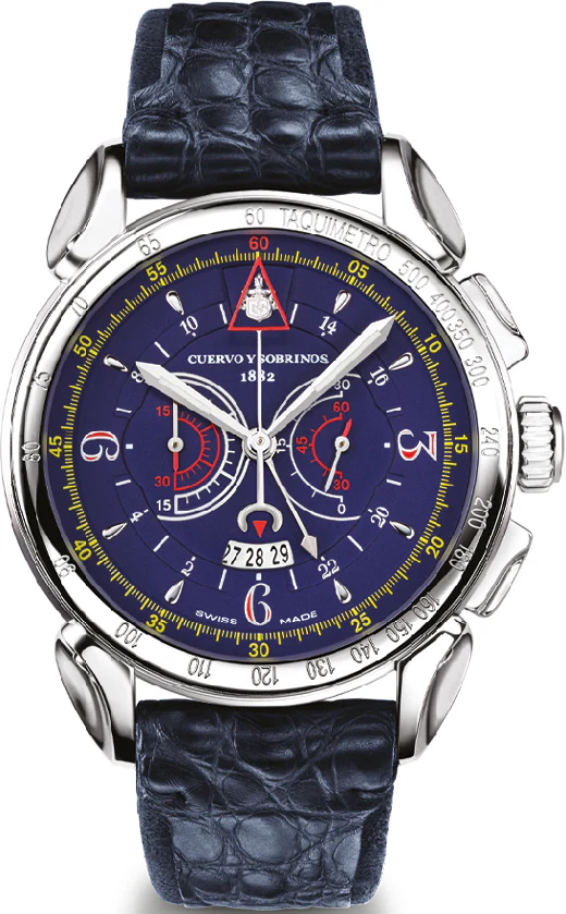 Cuervo y Sobrinos Watch Vuelo Chrono